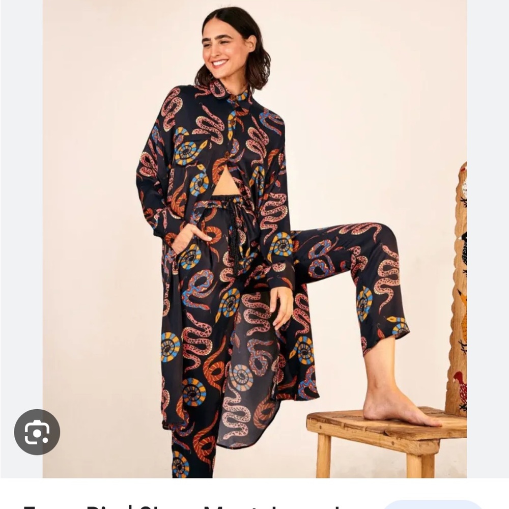 Farm Rio - Wild Life Maxi Shirt